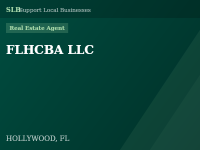 FLHCBA LLC — Real Estate Agent in HOLLYWOOD, FL