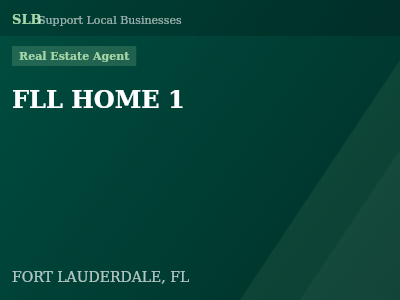 FLL HOME 1 — Real Estate Agent in FORT LAUDERDALE, FL