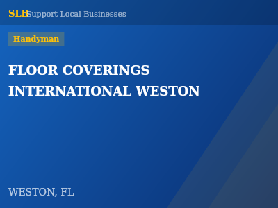 FLOOR COVERINGS INTERNATIONAL WESTON — Handyman in WESTON, FL