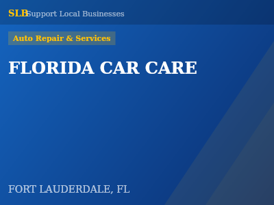 FLORIDA CAR CARE — Auto Repair & Services in FORT LAUDERDALE, FL