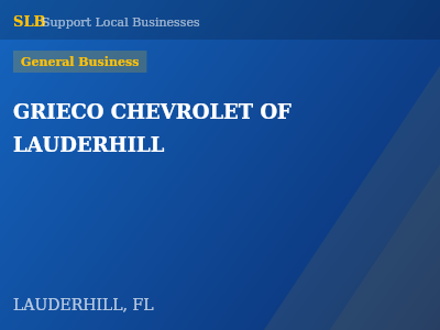 GRIECO CHEVROLET OF LAUDERHILL — General Business in LAUDERHILL, FL