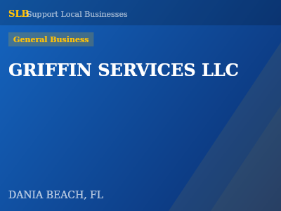 GRIFFIN SERVICES LLC — General Business in DANIA BEACH, FL