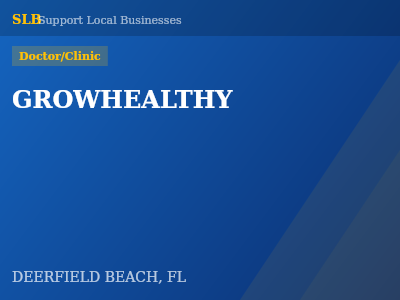 GROWHEALTHY — Doctor/Clinic in DEERFIELD BEACH, FL