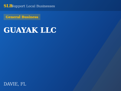 GUAYAK LLC — General Business in DAVIE, FL