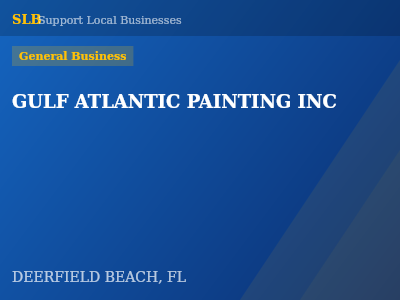 GULF ATLANTIC PAINTING INC — General Business in DEERFIELD BEACH, FL