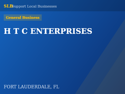 H T C ENTERPRISES — General Business in FORT LAUDERDALE, FL