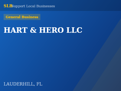 HART & HERO LLC — General Business in LAUDERHILL, FL