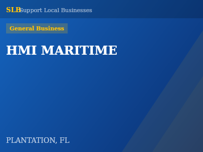 HMI MARITIME — General Business in PLANTATION, FL
