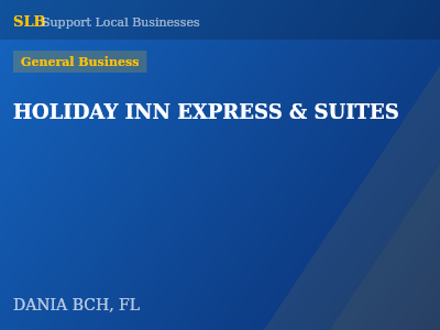 HOLIDAY INN EXPRESS & SUITES — General Business in DANIA BCH, FL