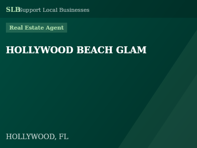 HOLLYWOOD BEACH GLAM — Real Estate Agent in HOLLYWOOD, FL