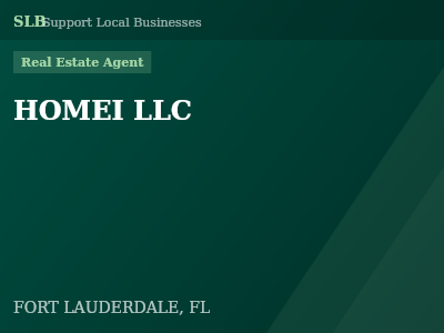 HOMEI LLC — Real Estate Agent in FORT LAUDERDALE, FL