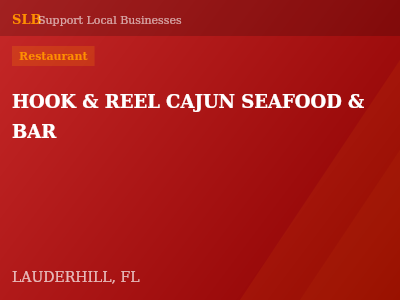 HOOK & REEL CAJUN SEAFOOD & BAR — Restaurant in LAUDERHILL, FL