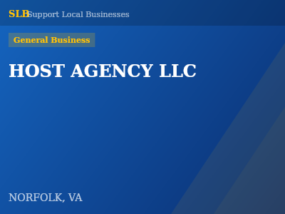 HOST AGENCY LLC — General Business in NORFOLK, VA