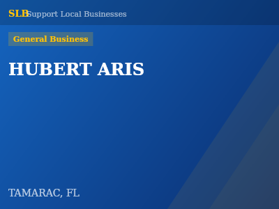 HUBERT ARIS — General Business in TAMARAC, FL