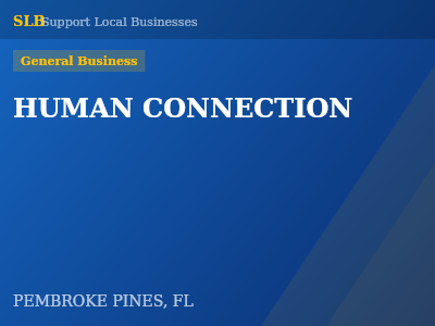 HUMAN CONNECTION — General Business in PEMBROKE PINES, FL