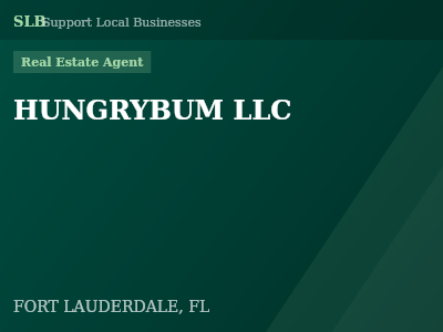 HUNGRYBUM LLC — Real Estate Agent in FORT LAUDERDALE, FL