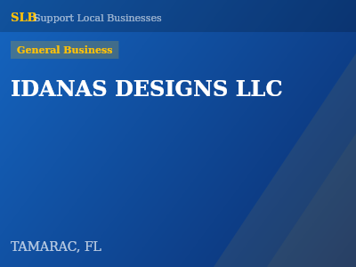 IDANAS DESIGNS LLC — General Business in TAMARAC, FL