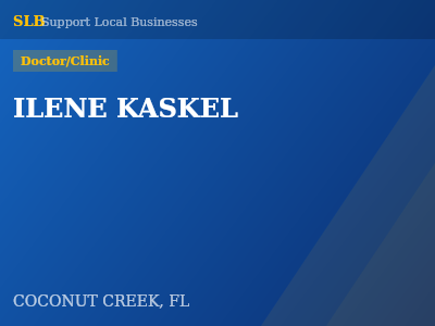 ILENE KASKEL — Doctor/Clinic in COCONUT CREEK, FL