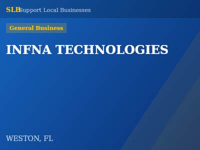 INFNA TECHNOLOGIES — General Business in WESTON, FL