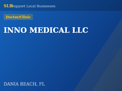 INNO MEDICAL LLC — Doctor/Clinic in DANIA BEACH, FL