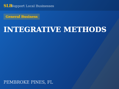 INTEGRATIVE METHODS — General Business in PEMBROKE PINES, FL