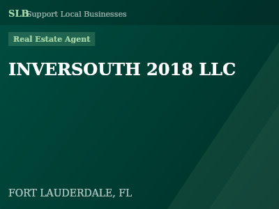 INVERSOUTH 2018 LLC — Real Estate Agent in FORT LAUDERDALE, FL