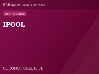IPOOL — Beauty Salon in COCONUT CREEK, FL