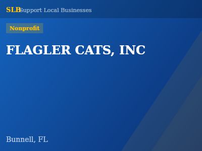 FLAGLER CATS, INC — Nonprofit in Bunnell, FL