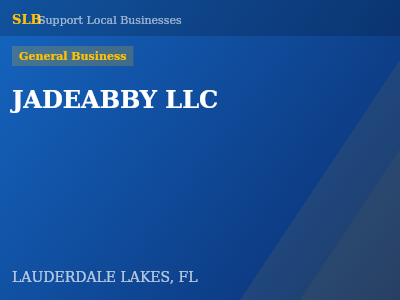 JADEABBY LLC — General Business in LAUDERDALE LAKES, FL