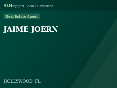 JAIME JOERN — Real Estate Agent in HOLLYWOOD, FL