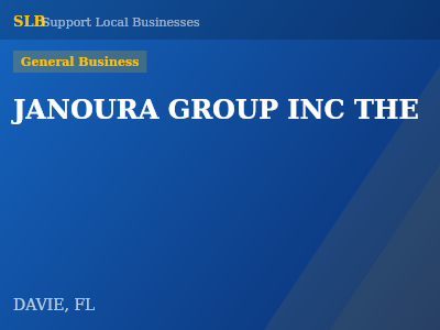 JANOURA GROUP INC THE — General Business in DAVIE, FL