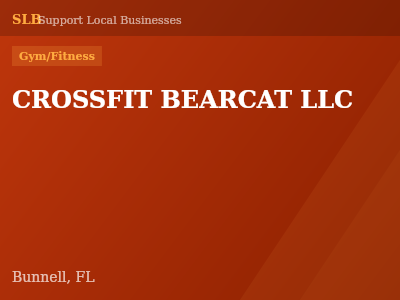 CROSSFIT BEARCAT LLC — Gym/Fitness in Bunnell, FL