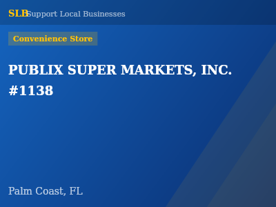 PUBLIX SUPER MARKETS, INC. #1138 — Convenience Store in Palm Coast, FL