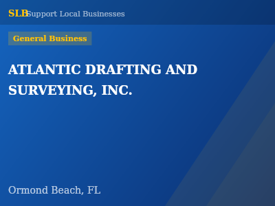 ATLANTIC DRAFTING AND SURVEYING, INC. — General Business in Ormond Beach, FL