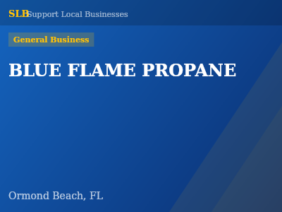 BLUE FLAME PROPANE — General Business in Ormond Beach, FL
