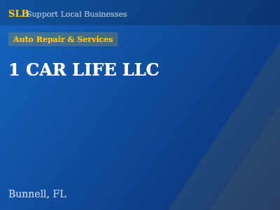 1 CAR LIFE LLC — Auto Repair & Services in Bunnell, FL