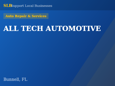 ALL TECH AUTOMOTIVE — Auto Repair & Services in Bunnell, FL
