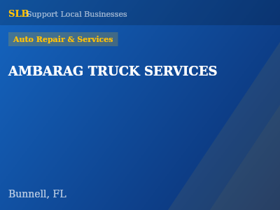 AMBARAG TRUCK SERVICES — Auto Repair & Services in Bunnell, FL