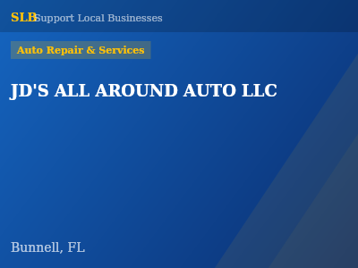 JD'S ALL AROUND AUTO LLC — Auto Repair & Services in Bunnell, FL