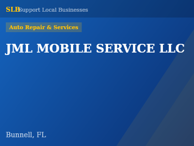 JML MOBILE SERVICE LLC — Auto Repair & Services in Bunnell, FL