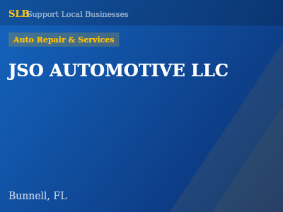 JSO AUTOMOTIVE LLC — Auto Repair & Services in Bunnell, FL
