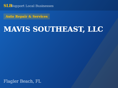 MAVIS SOUTHEAST, LLC — Auto Repair & Services in Flagler Beach, FL