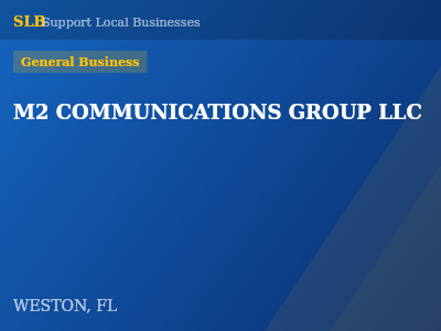 M2 COMMUNICATIONS GROUP LLC — General Business in WESTON, FL