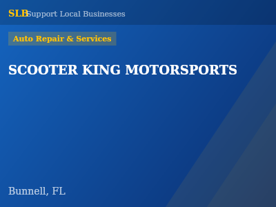 SCOOTER KING MOTORSPORTS — Auto Repair & Services in Bunnell, FL