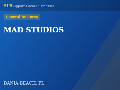 MAD STUDIOS — General Business in DANIA BEACH, FL
