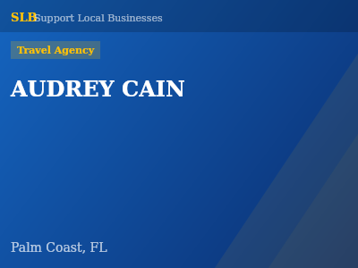 AUDREY CAIN — Travel Agency in Palm Coast, FL