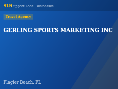 GERLING SPORTS MARKETING INC — Travel Agency in Flagler Beach, FL