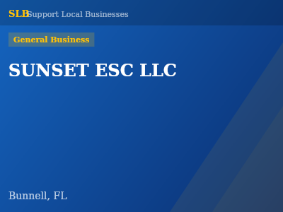 SUNSET ESC LLC — General Business in Bunnell, FL