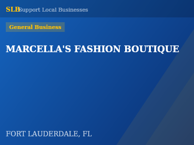 MARCELLA'S FASHION BOUTIQUE — General Business in FORT LAUDERDALE, FL