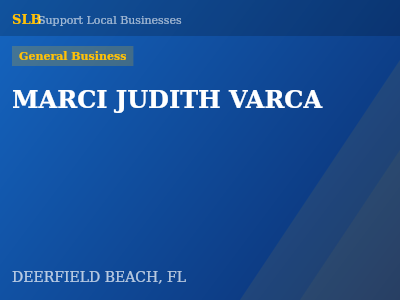 MARCI JUDITH VARCA — General Business in DEERFIELD BEACH, FL